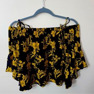 Favlux Fashion Off the shoulder floral blouse